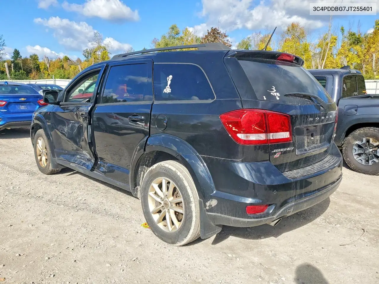 2018 DODGE JOURNEY VIN 3C4PDDBG7JT255401 — фото 2