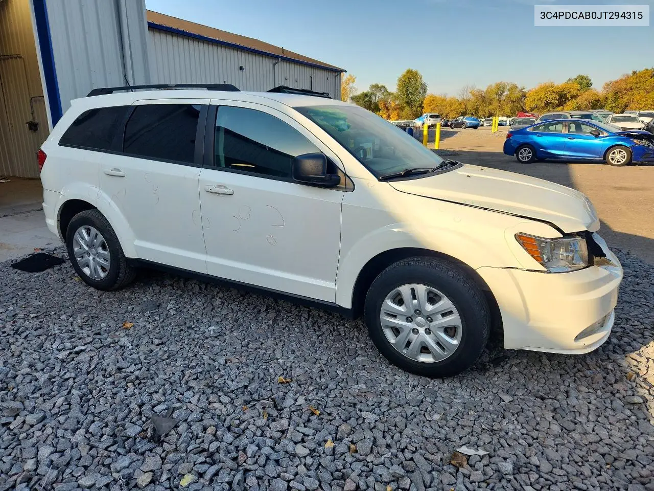 2018 DODGE JOURNEY VIN 3C4PDCAB0JT294315 — фото 4