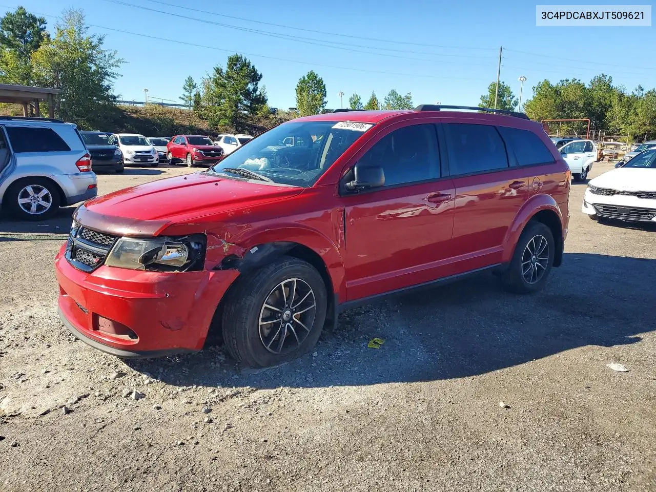 DODGE JOURNEY 2018, VIN 3C4PDCABXJT509621