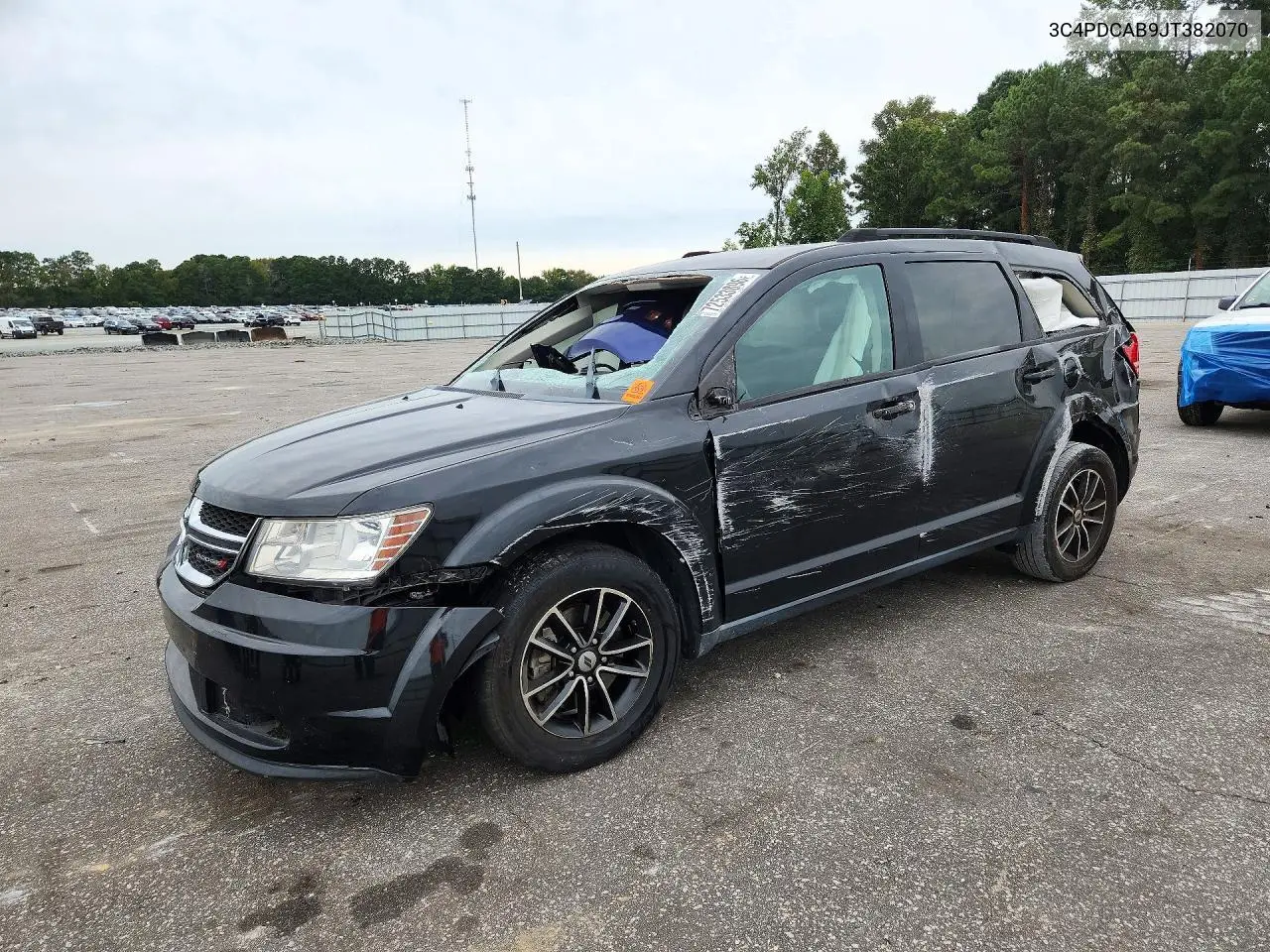 DODGE JOURNEY 2018, VIN 3C4PDCAB9JT382070