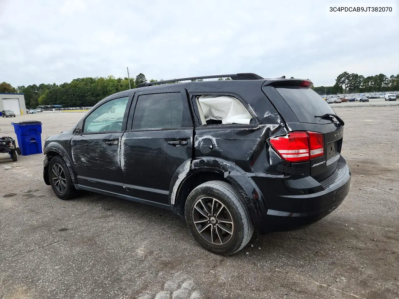 2018 DODGE JOURNEY VIN 3C4PDCAB9JT382070 — фото 2