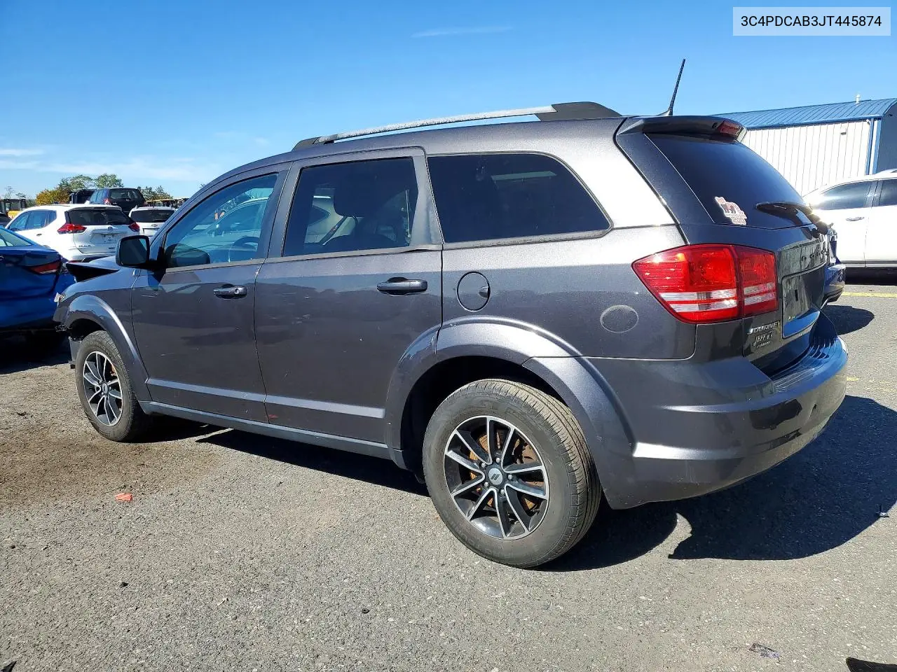 2018 DODGE JOURNEY VIN 3C4PDCAB3JT445874 — фото 2