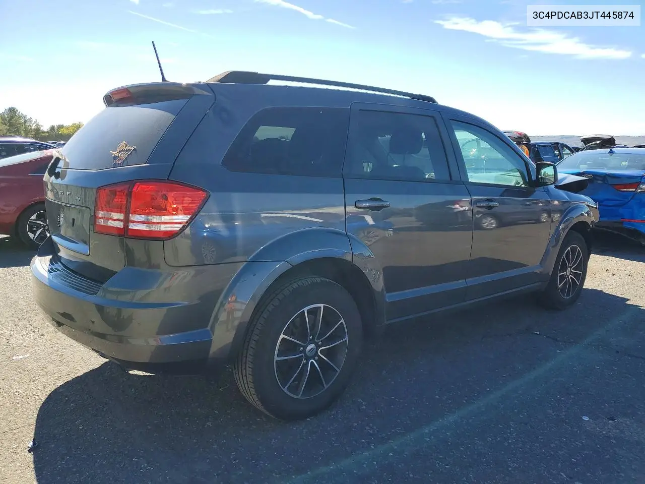 2018 DODGE JOURNEY VIN 3C4PDCAB3JT445874 — фото 3