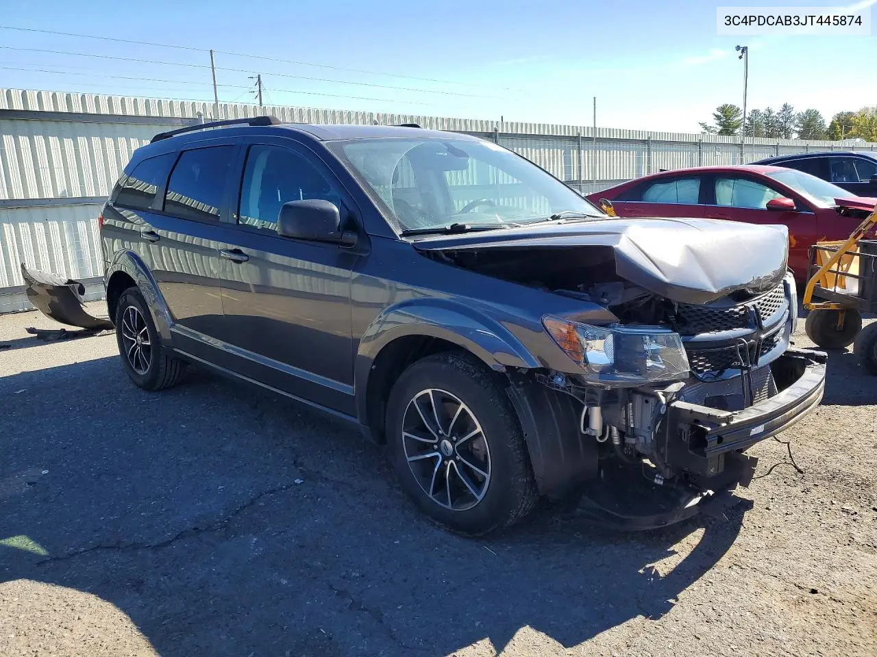 2018 DODGE JOURNEY VIN 3C4PDCAB3JT445874 — фото 4