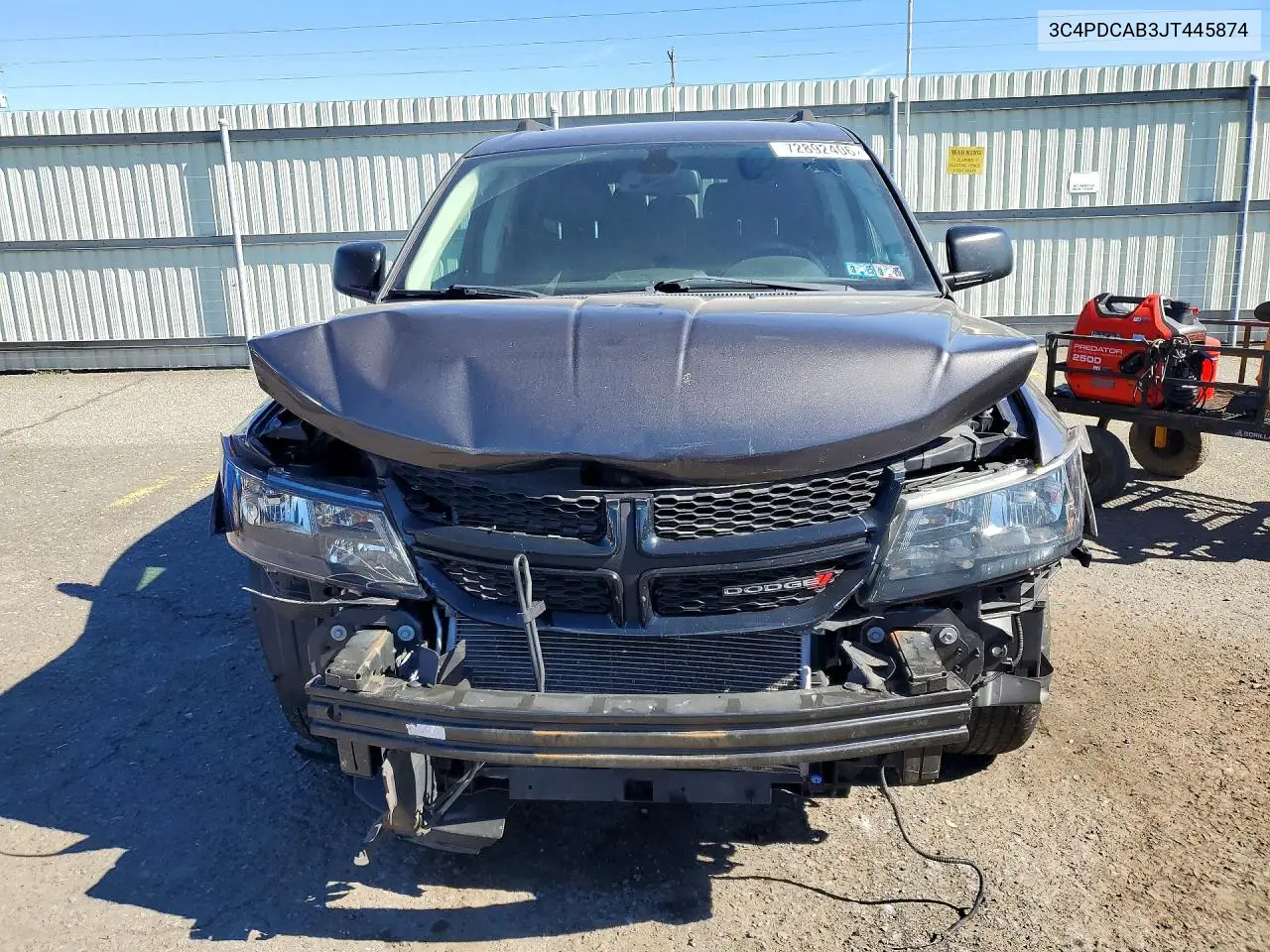 2018 DODGE JOURNEY VIN 3C4PDCAB3JT445874 — фото 5