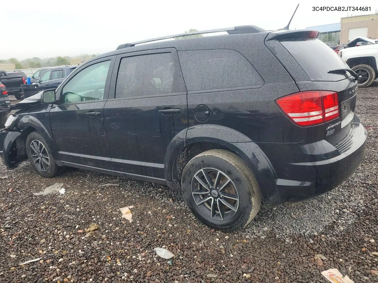 2018 DODGE JOURNEY VIN 3C4PDCAB2JT344681 — фото 2
