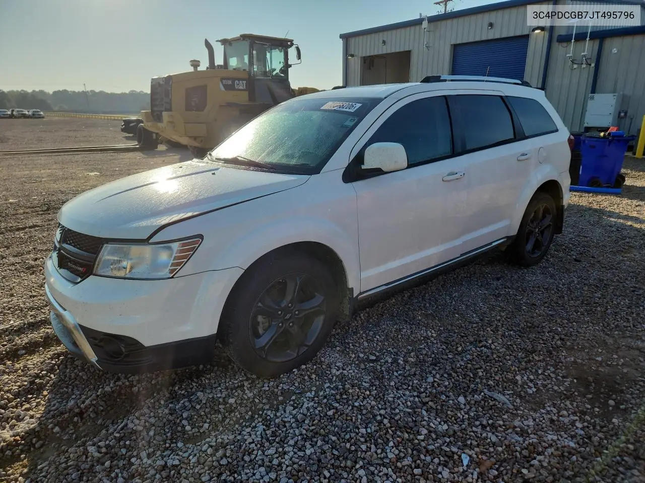 DODGE JOURNEY 2018, VIN 3C4PDCGB7JT495796