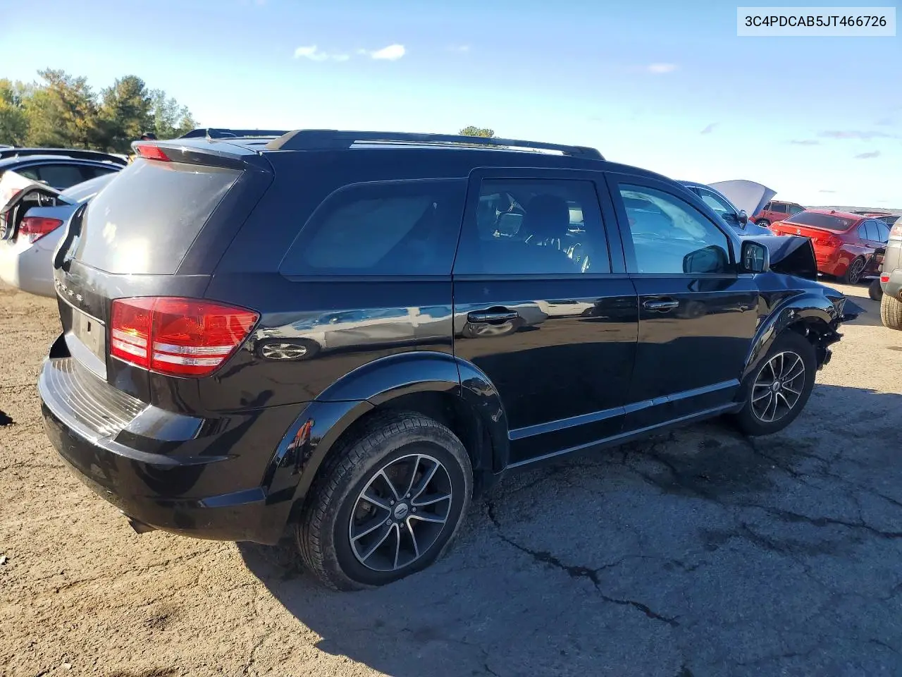 2018 DODGE JOURNEY VIN 3C4PDCAB5JT466726 — фото 3