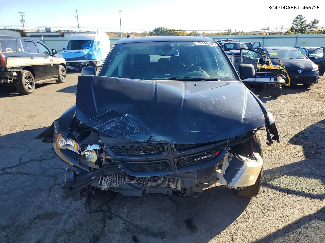 2018 DODGE JOURNEY VIN 3C4PDCAB5JT466726 — фото 5