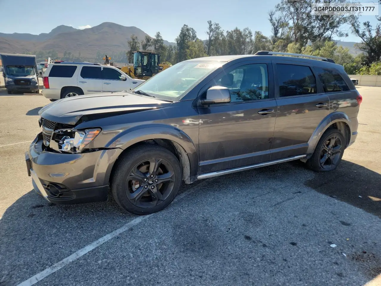 DODGE JOURNEY 2018, VIN 3C4PDDGG3JT311777