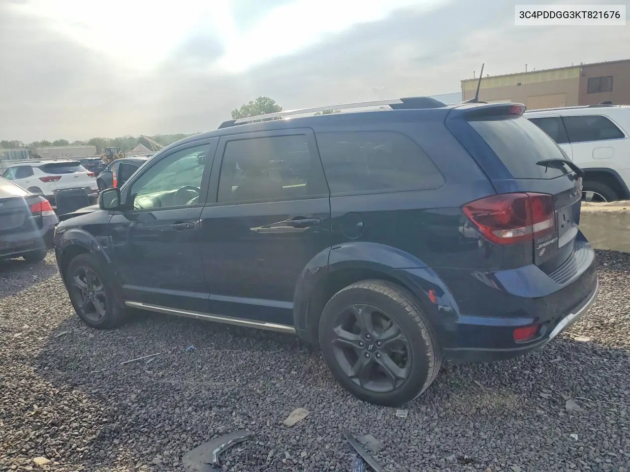 2019 DODGE JOURNEY VIN 3C4PDDGG3KT821676 — фото 2