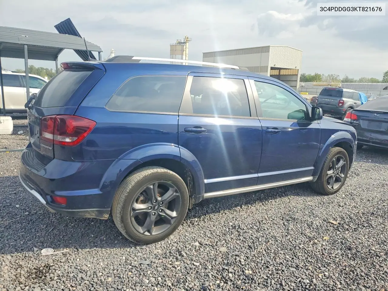 2019 DODGE JOURNEY VIN 3C4PDDGG3KT821676 — фото 3