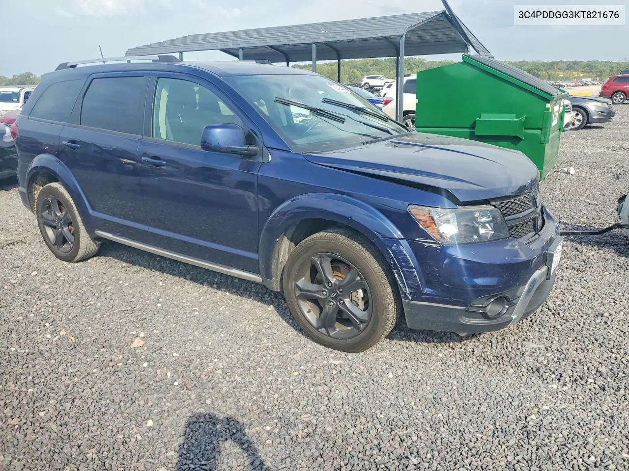 2019 DODGE JOURNEY VIN 3C4PDDGG3KT821676 — фото 4