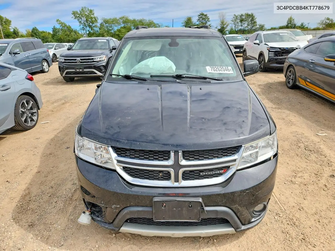 2019 DODGE JOURNEY VIN 3C4PDCBB4KT778679 — фото 5