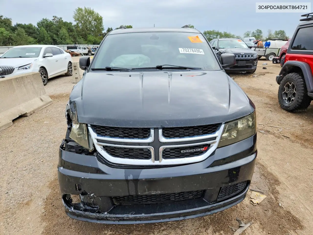 2019 DODGE JOURNEY VIN 3C4PDCAB0KT864721 — фото 5