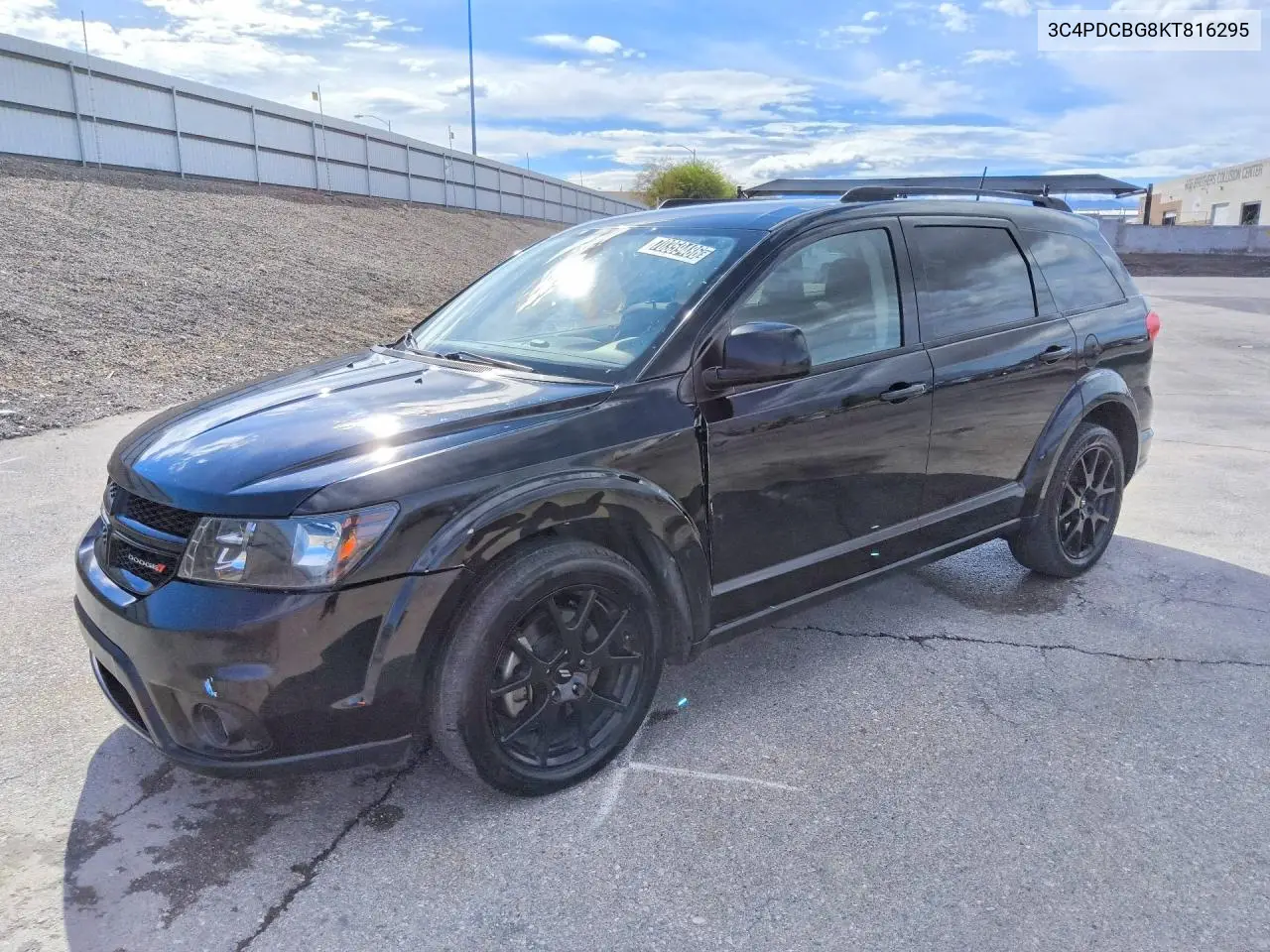 DODGE JOURNEY 2019, VIN 3C4PDCBG8KT816295