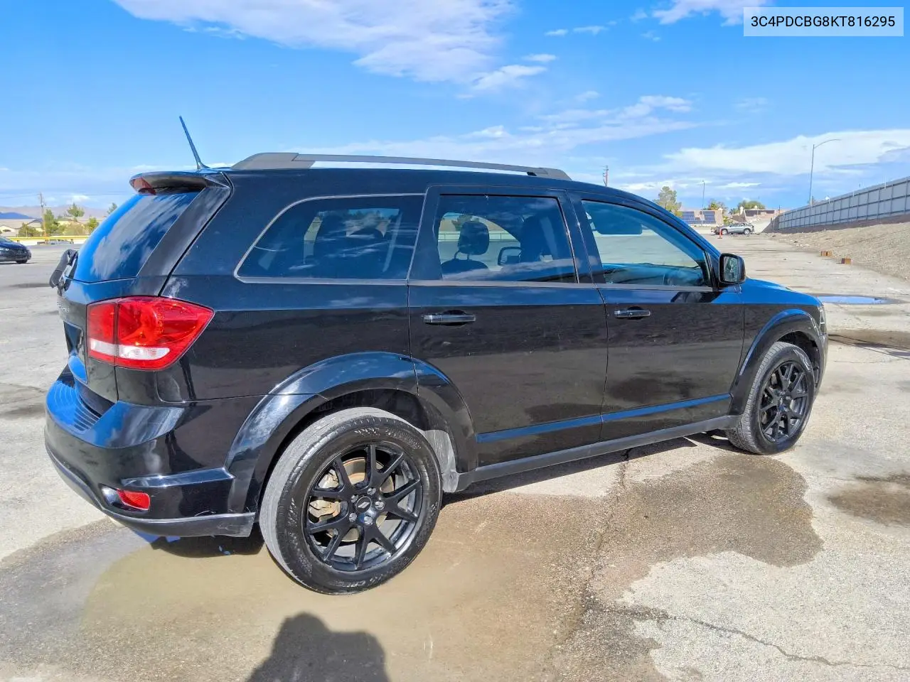 2019 DODGE JOURNEY VIN 3C4PDCBG8KT816295 — фото 3