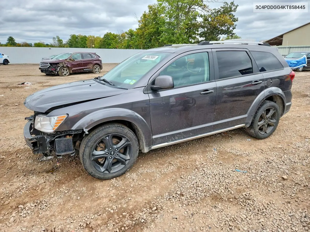 DODGE JOURNEY 2019, VIN 3C4PDDGG4KT858445