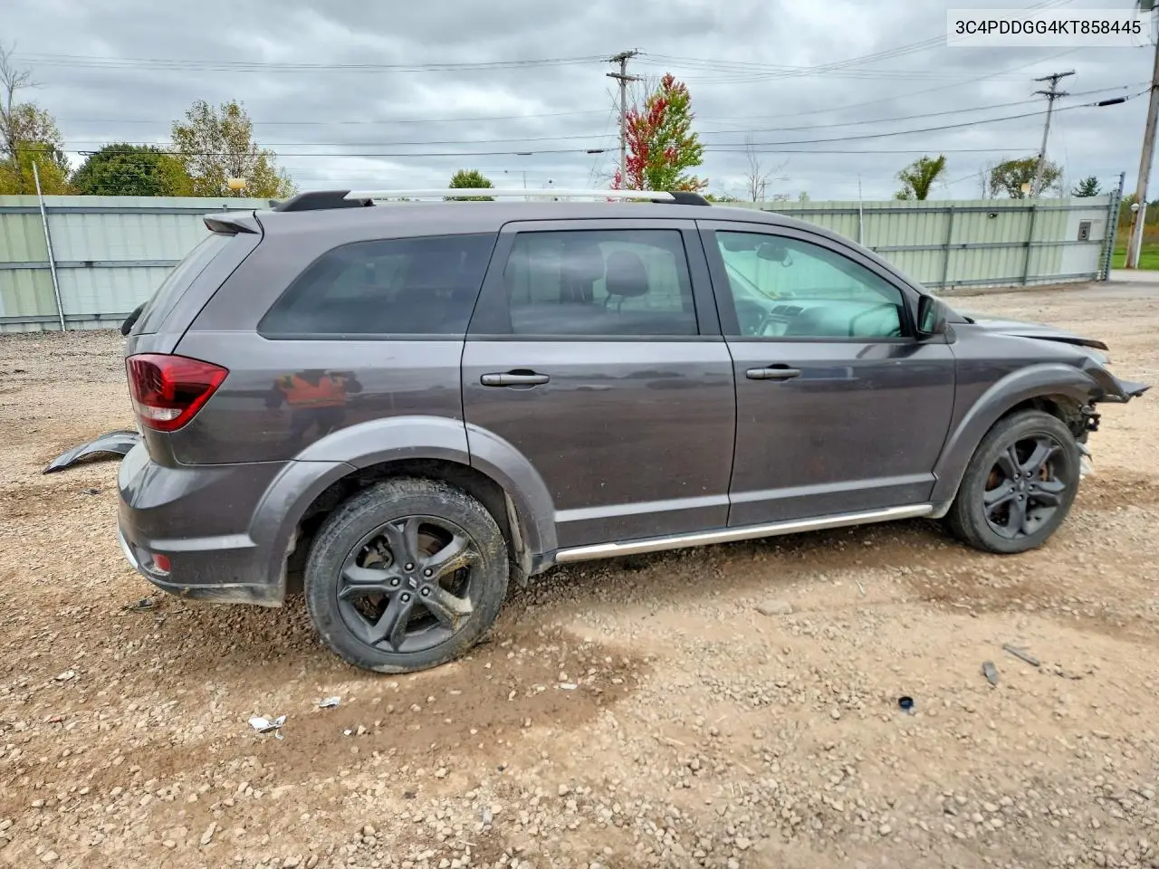 2019 DODGE JOURNEY VIN 3C4PDDGG4KT858445 — фото 3
