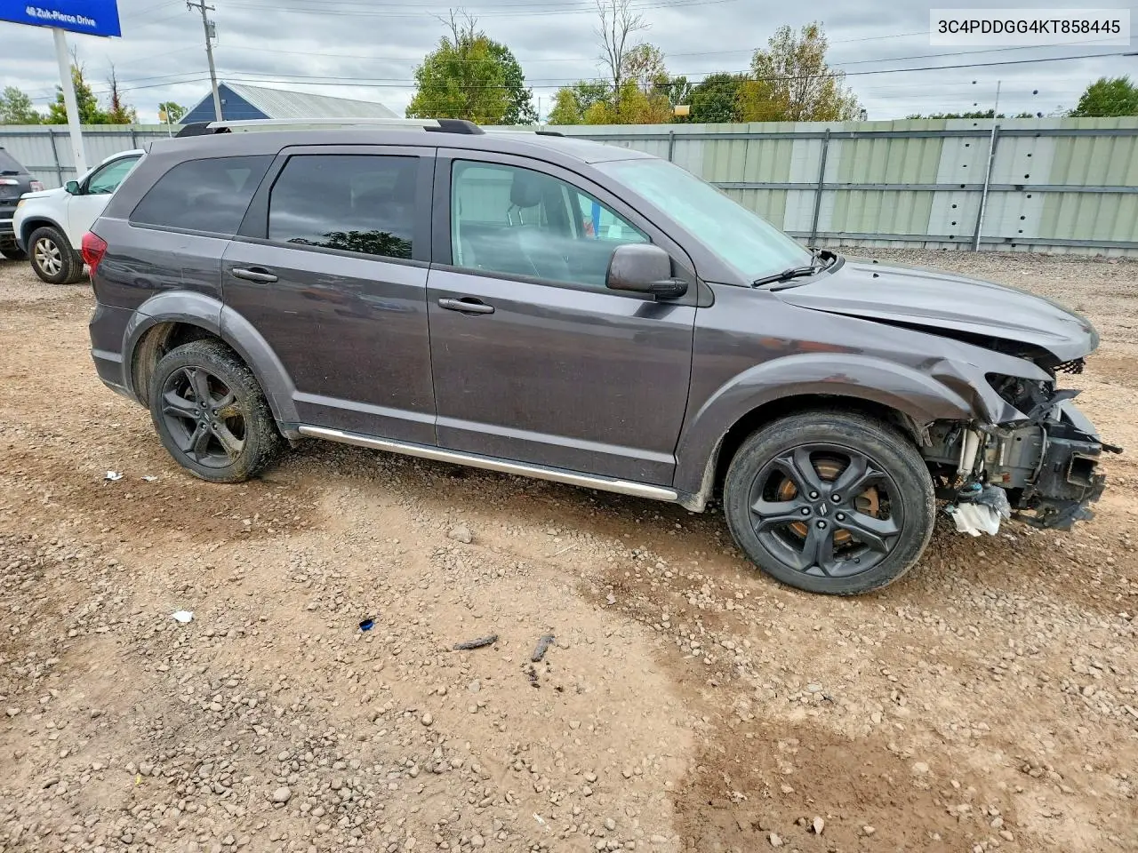 2019 DODGE JOURNEY VIN 3C4PDDGG4KT858445 — фото 4