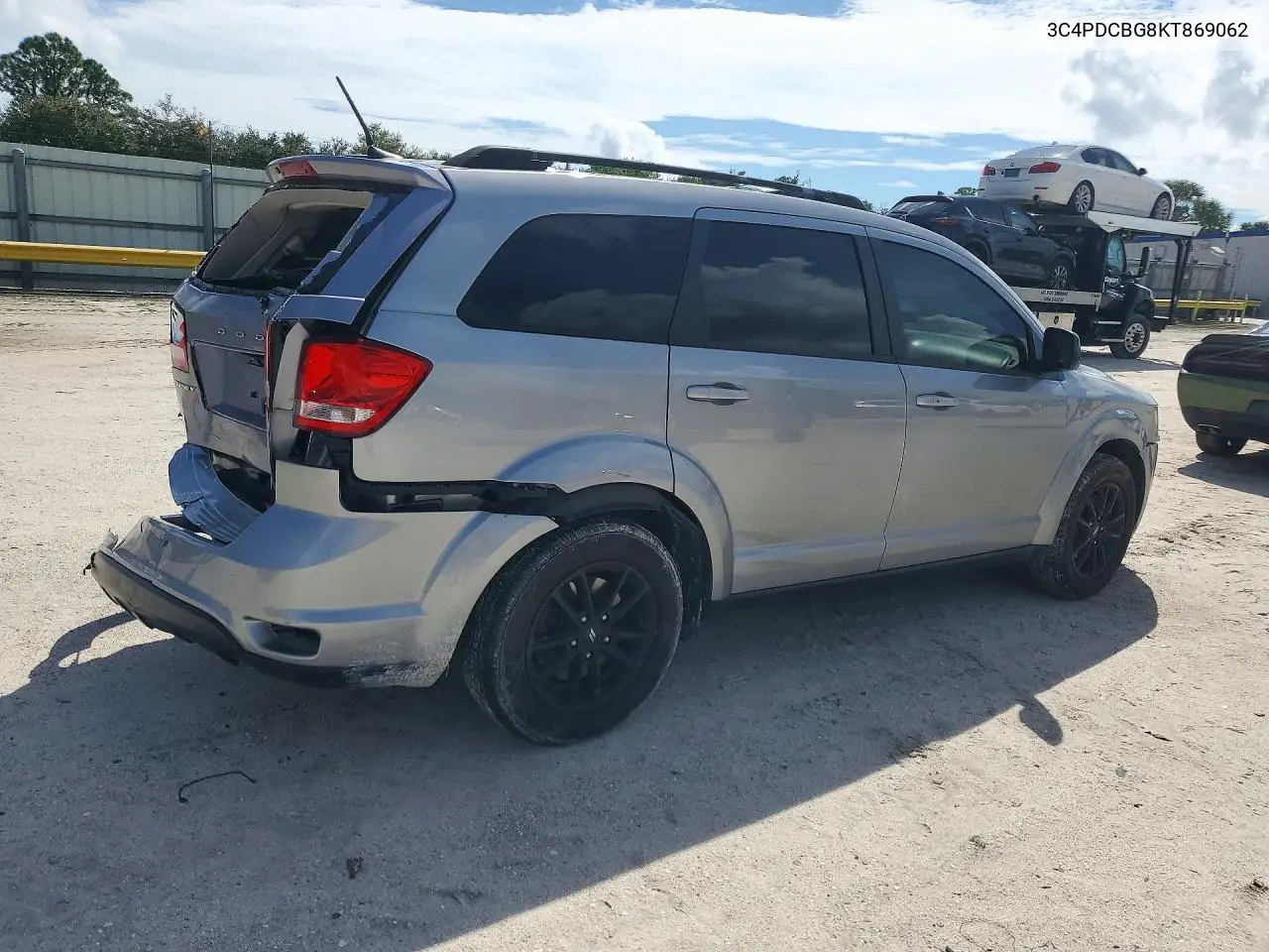 2019 DODGE JOURNEY VIN 3C4PDCBG8KT869062 — фото 3