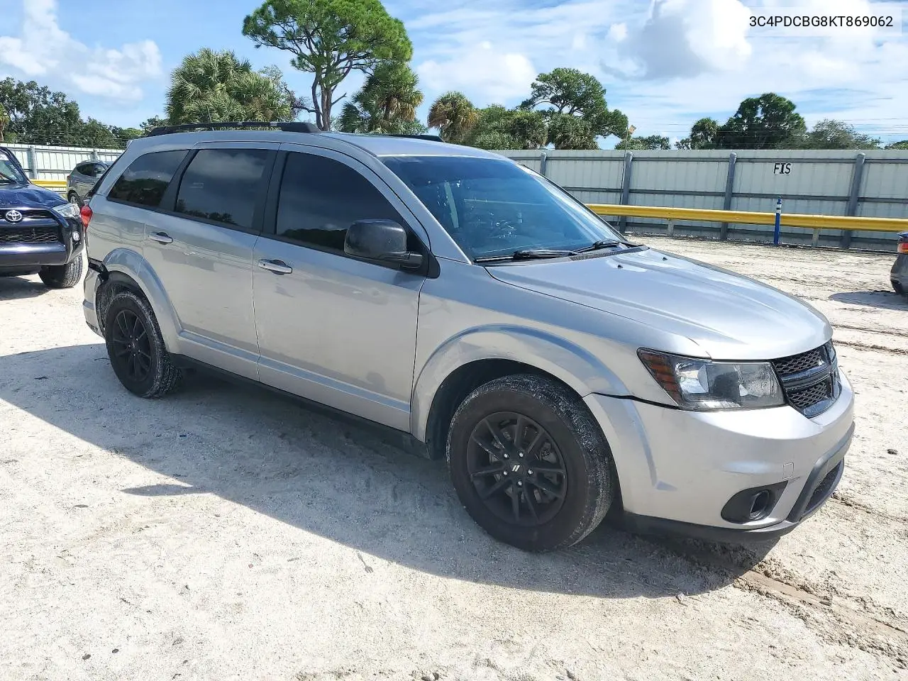 2019 DODGE JOURNEY VIN 3C4PDCBG8KT869062 — фото 4