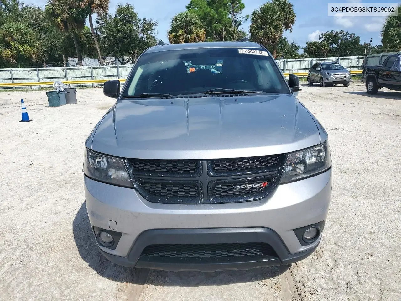 2019 DODGE JOURNEY VIN 3C4PDCBG8KT869062 — фото 5