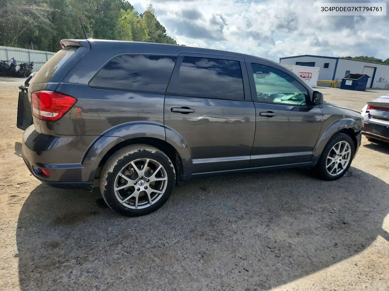 2019 DODGE JOURNEY VIN 3C4PDDEG7KT794761 — фото 3
