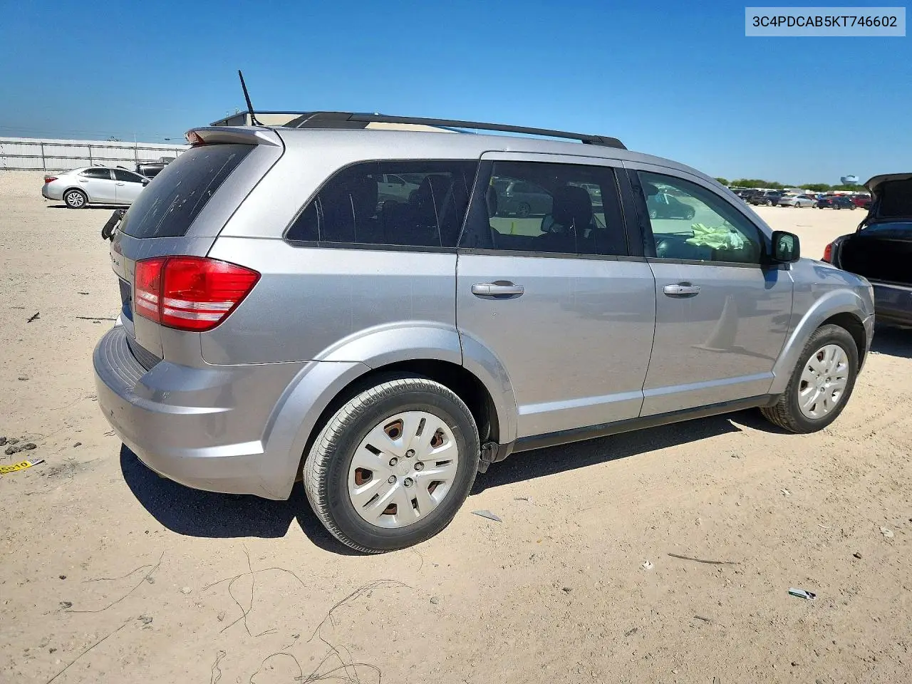 2019 DODGE JOURNEY VIN 3C4PDCAB5KT746602 — фото 3