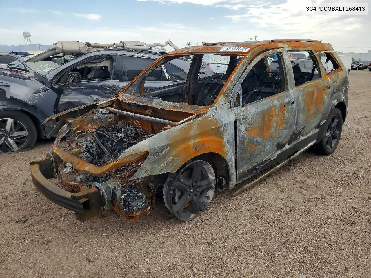 DODGE JOURNEY 2020, VIN 3C4PDCGBXLT268413