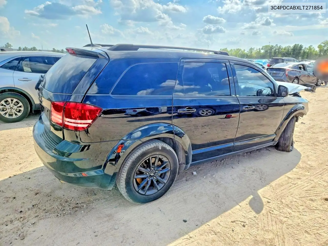 2020 DODGE JOURNEY VIN 3C4PDCABXLT271854 — фото 2