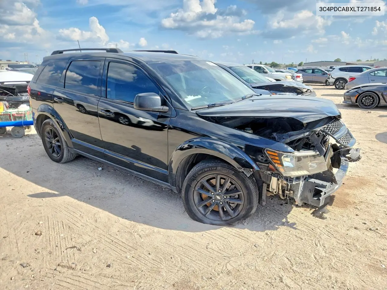 2020 DODGE JOURNEY VIN 3C4PDCABXLT271854 — фото 3