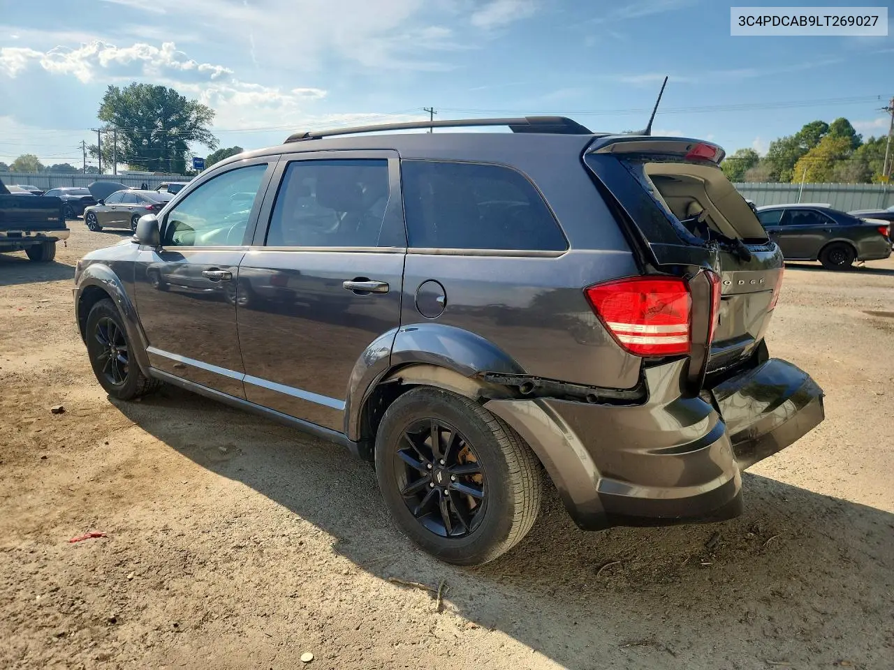 2020 DODGE JOURNEY VIN 3C4PDCAB9LT269027 — фото 2
