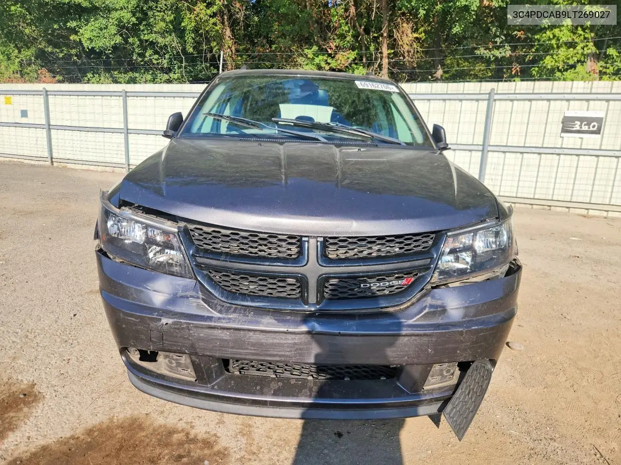 2020 DODGE JOURNEY VIN 3C4PDCAB9LT269027 — фото 5