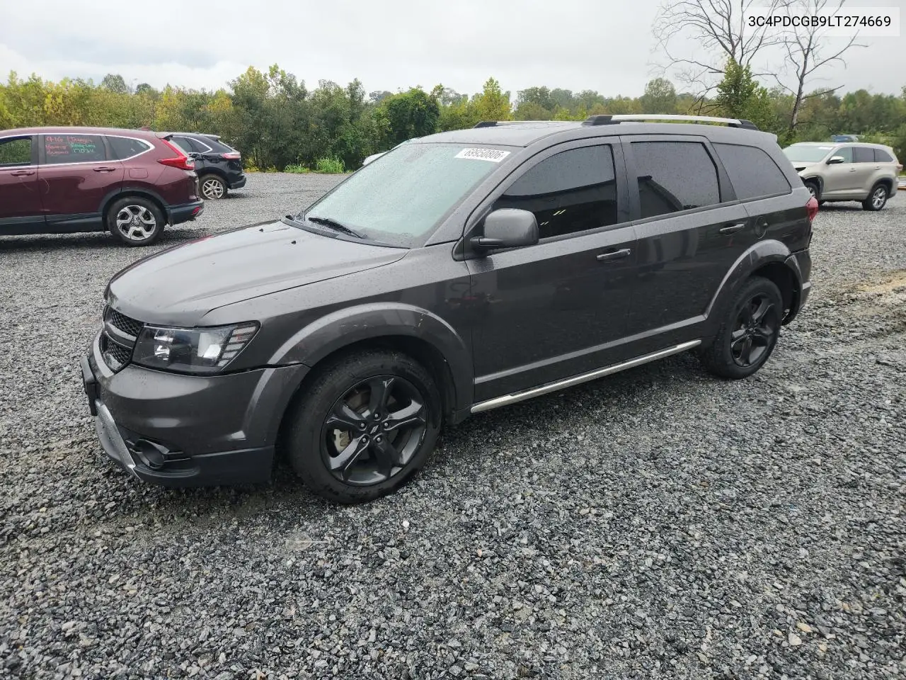 DODGE JOURNEY 2020, VIN 3C4PDCGB9LT274669
