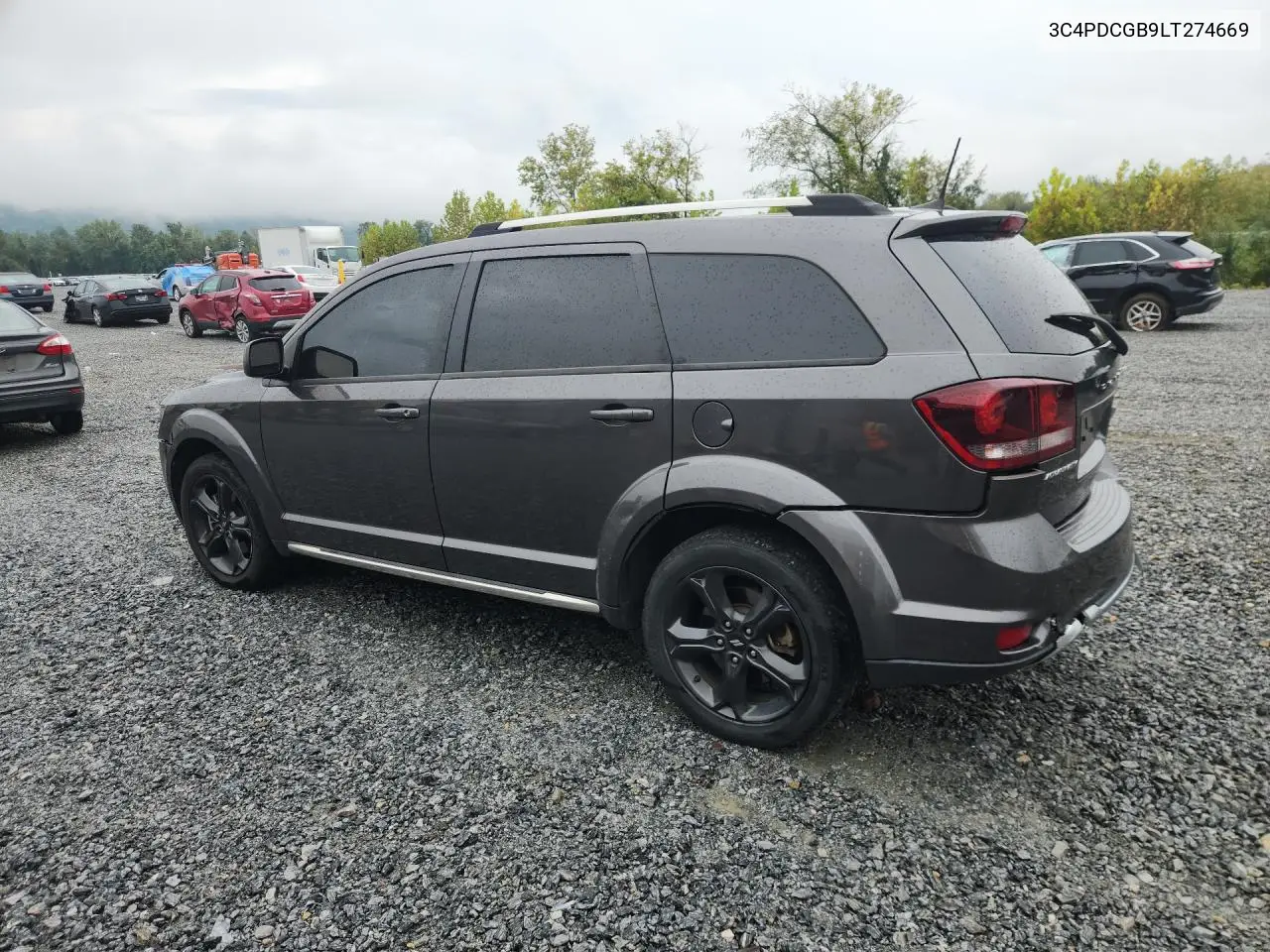2020 DODGE JOURNEY VIN 3C4PDCGB9LT274669 — фото 2