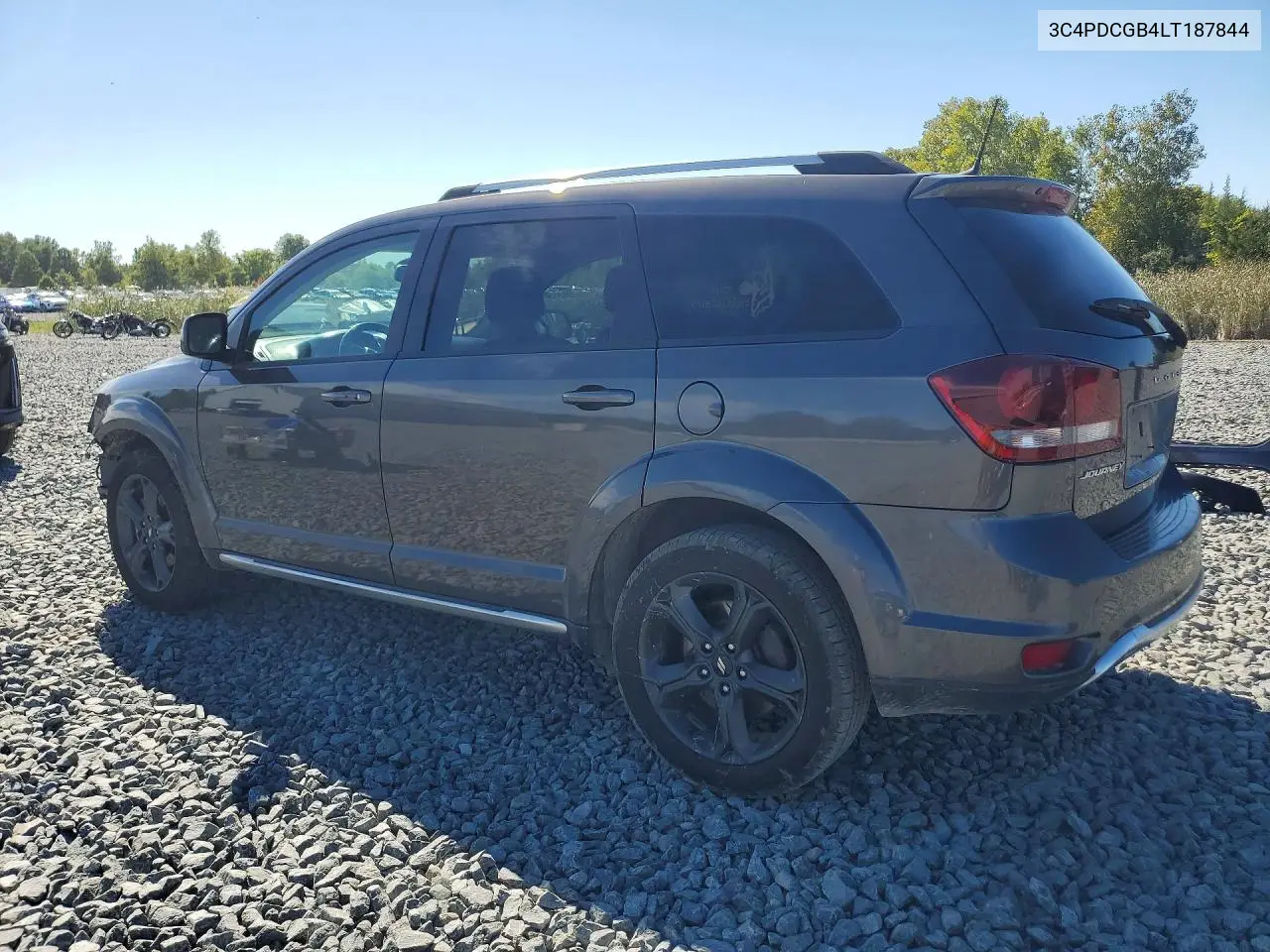 2020 DODGE JOURNEY VIN 3C4PDCGB4LT187844 — фото 2