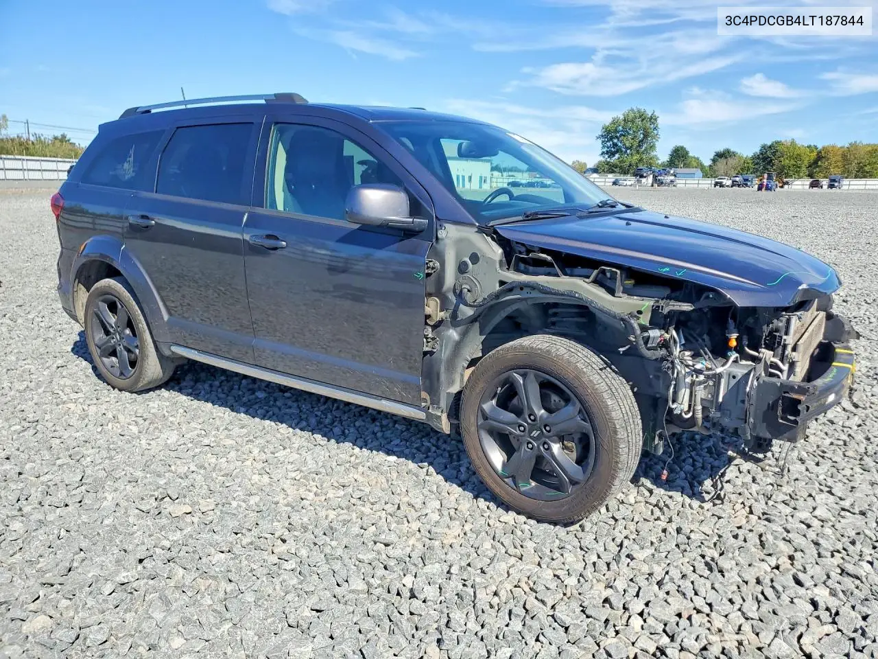2020 DODGE JOURNEY VIN 3C4PDCGB4LT187844 — фото 4