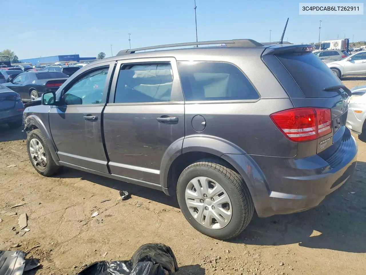 2020 DODGE JOURNEY VIN 3C4PDCAB6LT262911 — фото 2