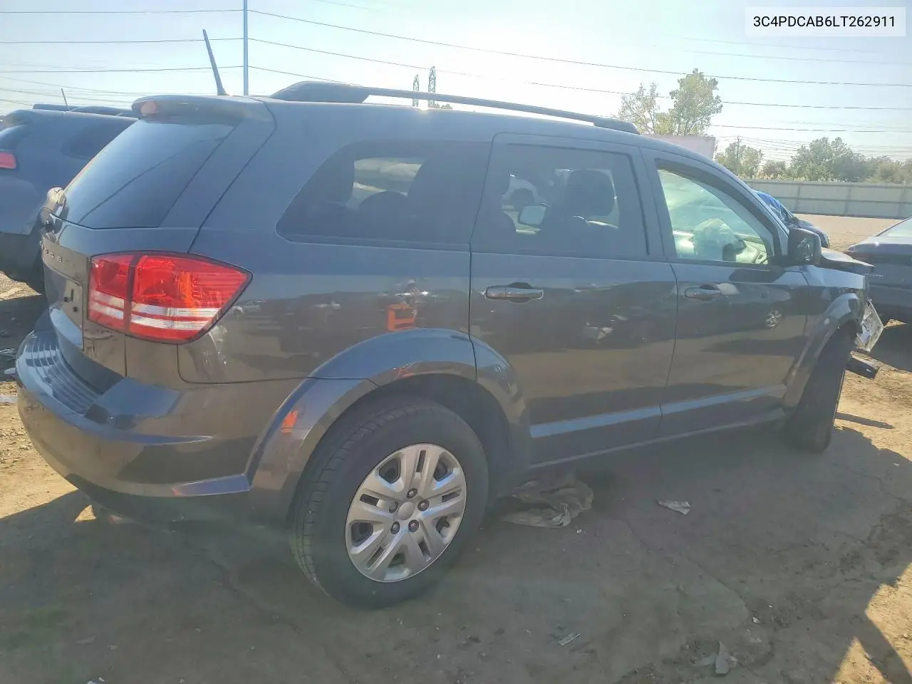 2020 DODGE JOURNEY VIN 3C4PDCAB6LT262911 — фото 3