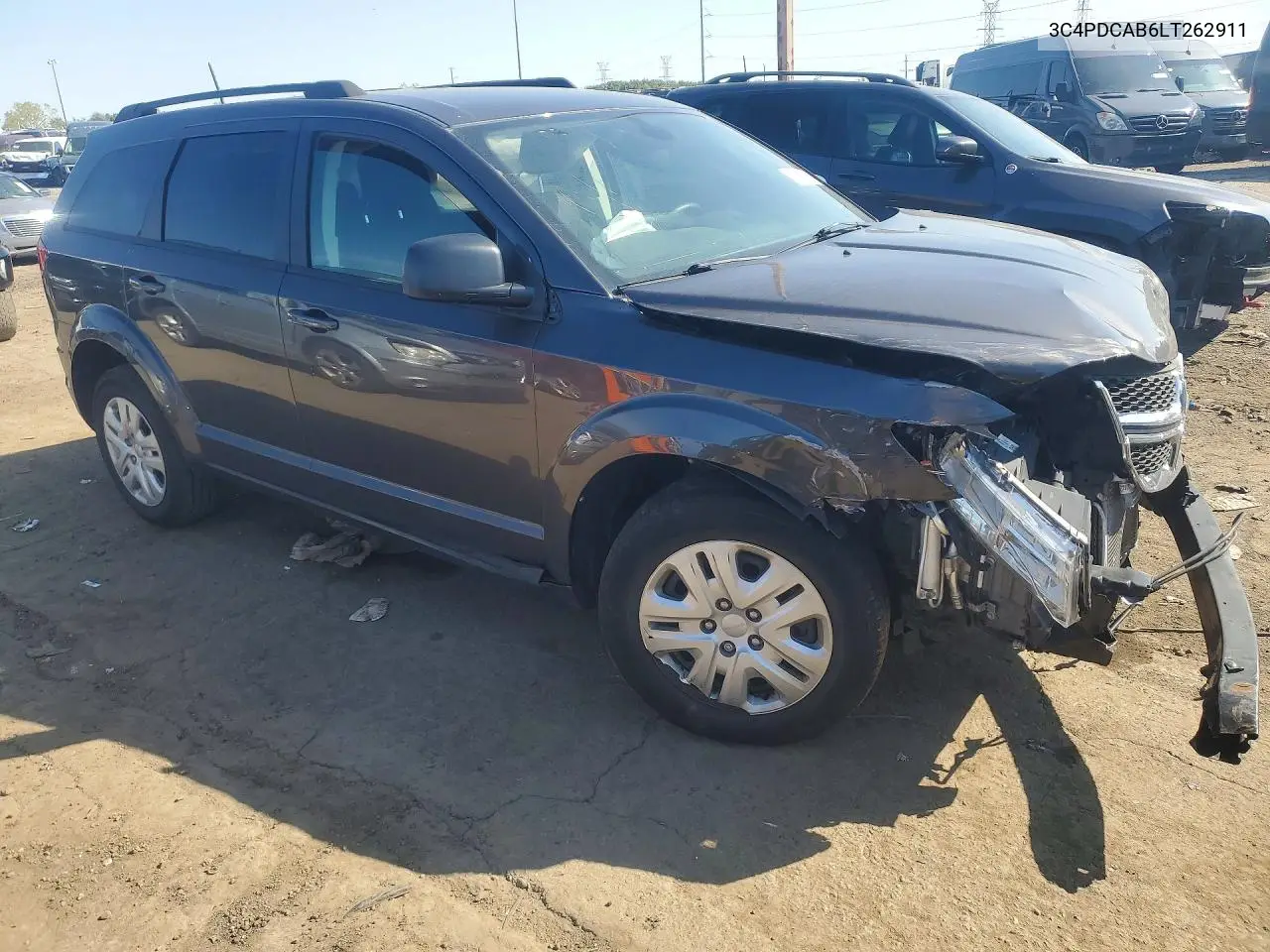 2020 DODGE JOURNEY VIN 3C4PDCAB6LT262911 — фото 4