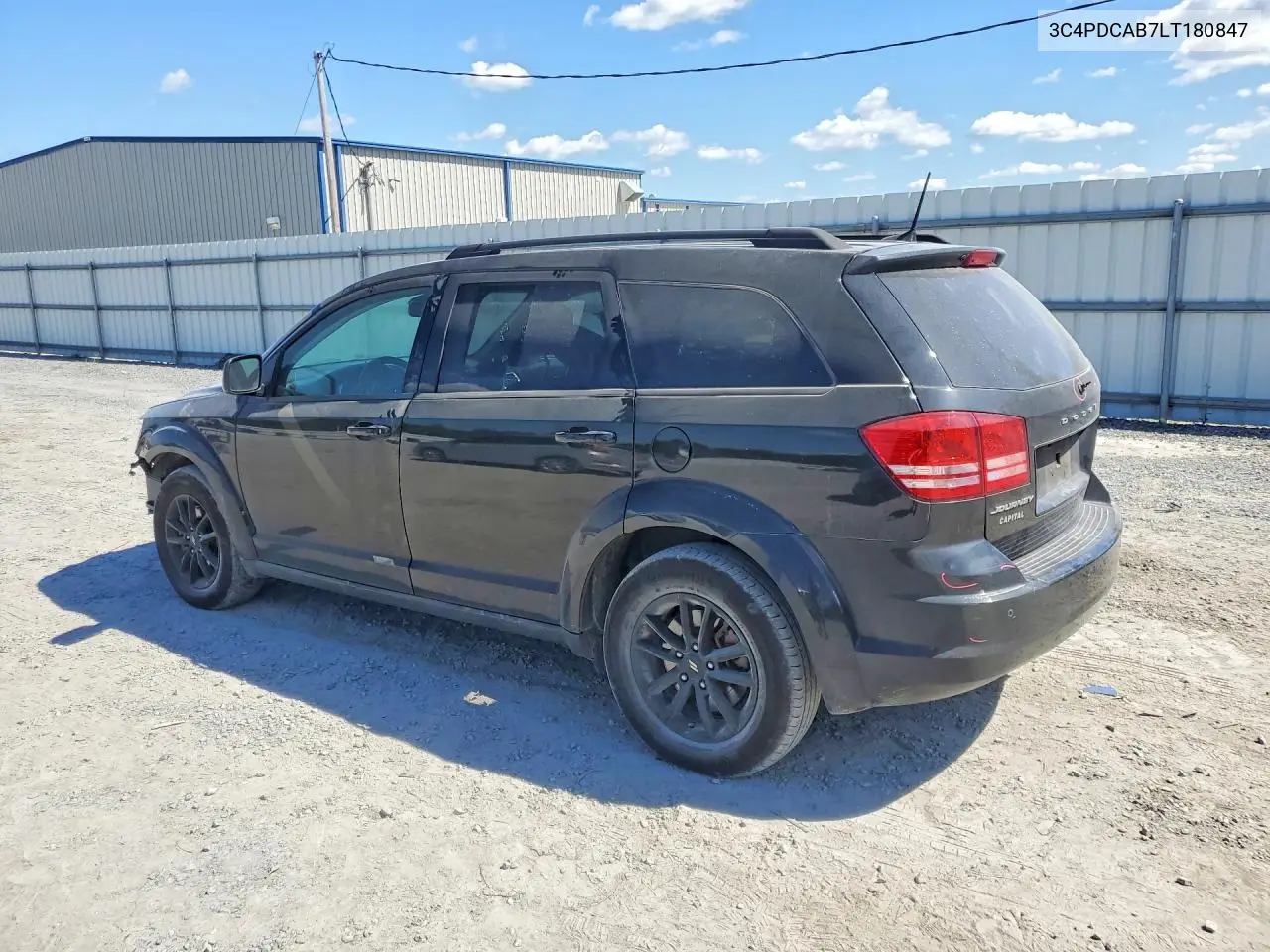 2020 DODGE JOURNEY VIN 3C4PDCAB7LT180847 — фото 2