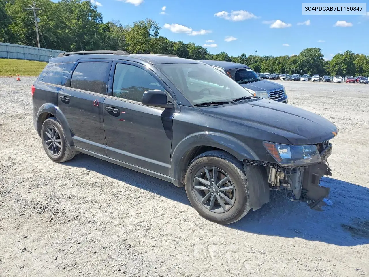 2020 DODGE JOURNEY VIN 3C4PDCAB7LT180847 — фото 4