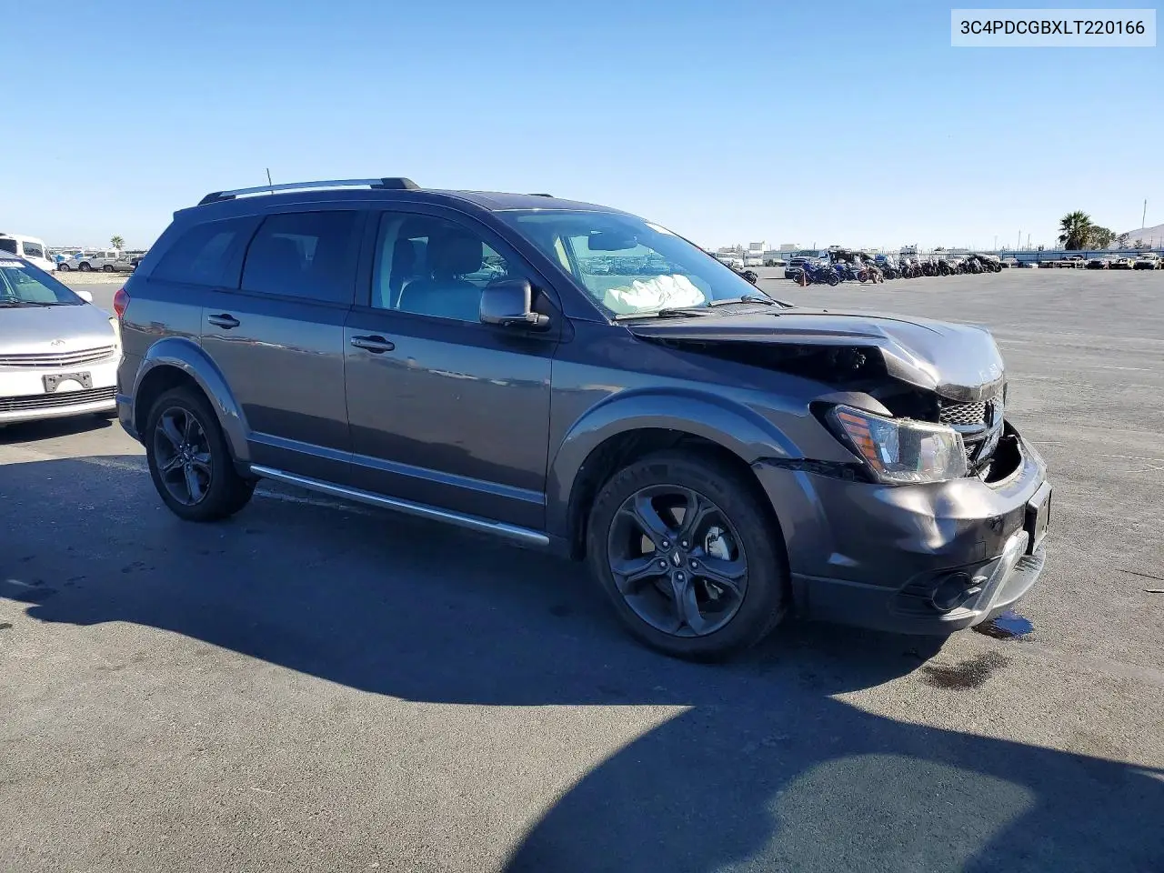 2020 DODGE JOURNEY VIN 3C4PDCGBXLT220166 — фото 4