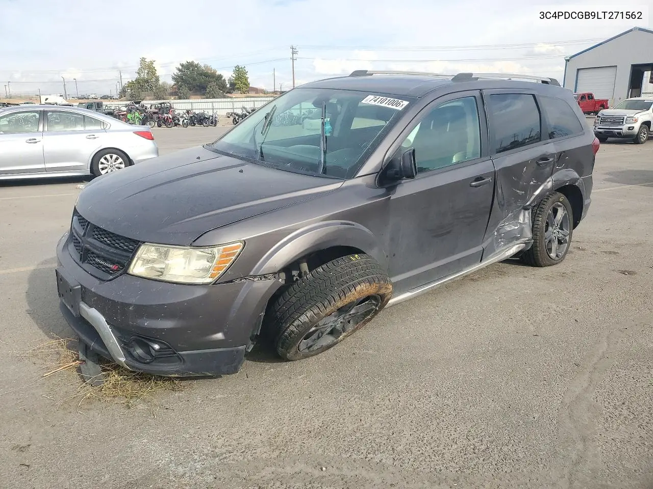DODGE JOURNEY 2020, VIN 3C4PDCGB9LT271562