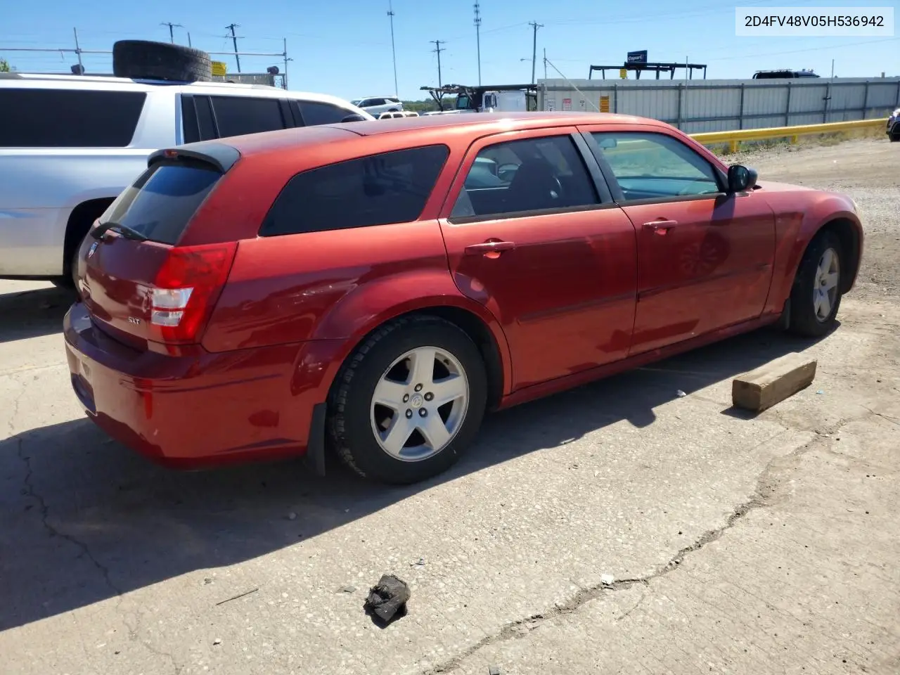2005 DODGE MAGNUM VIN 2D4FV48V05H536942 — фото 3