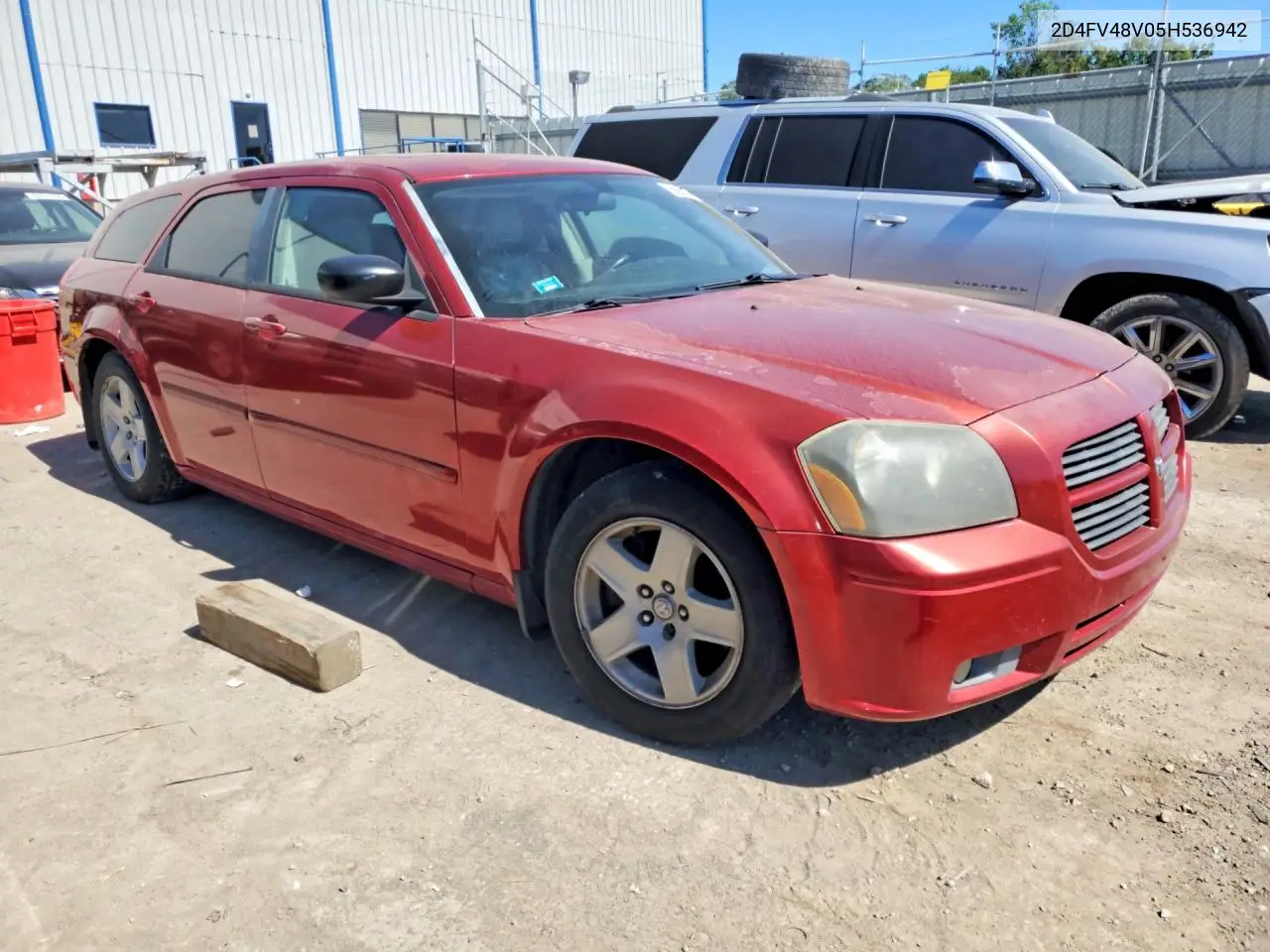 2005 DODGE MAGNUM VIN 2D4FV48V05H536942 — фото 4
