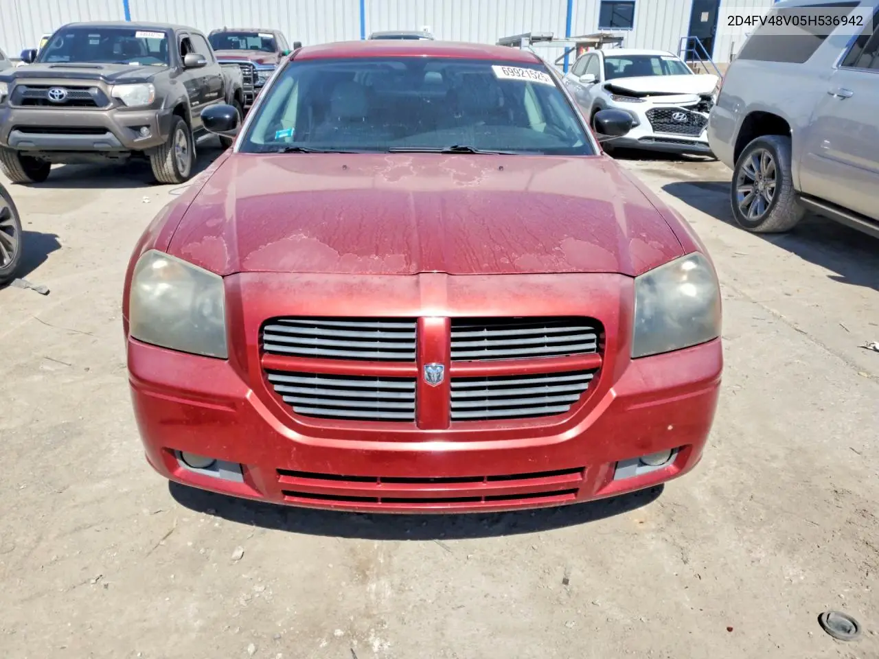 2005 DODGE MAGNUM VIN 2D4FV48V05H536942 — фото 5
