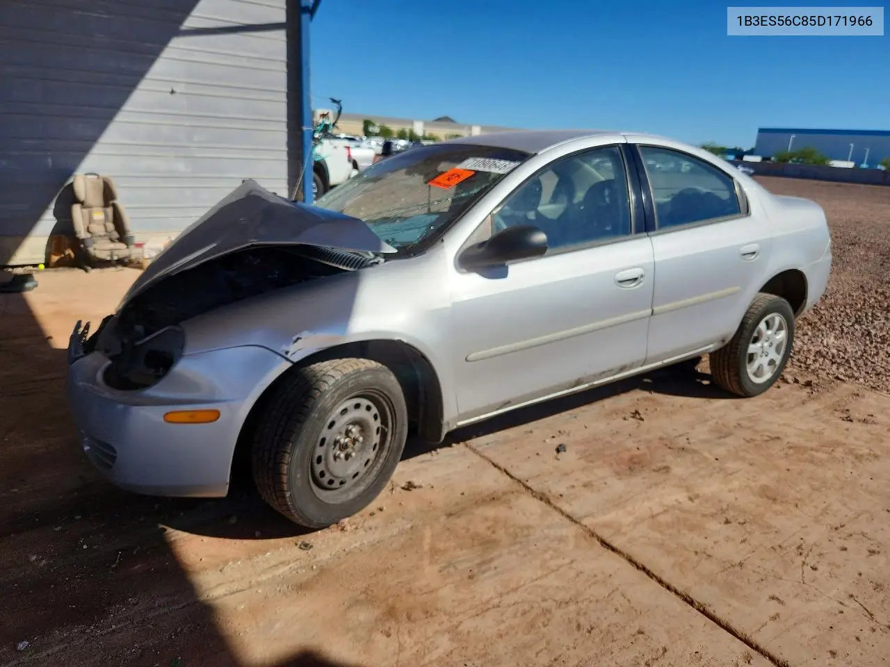DODGE NEON 2005, VIN 1B3ES56C85D171966