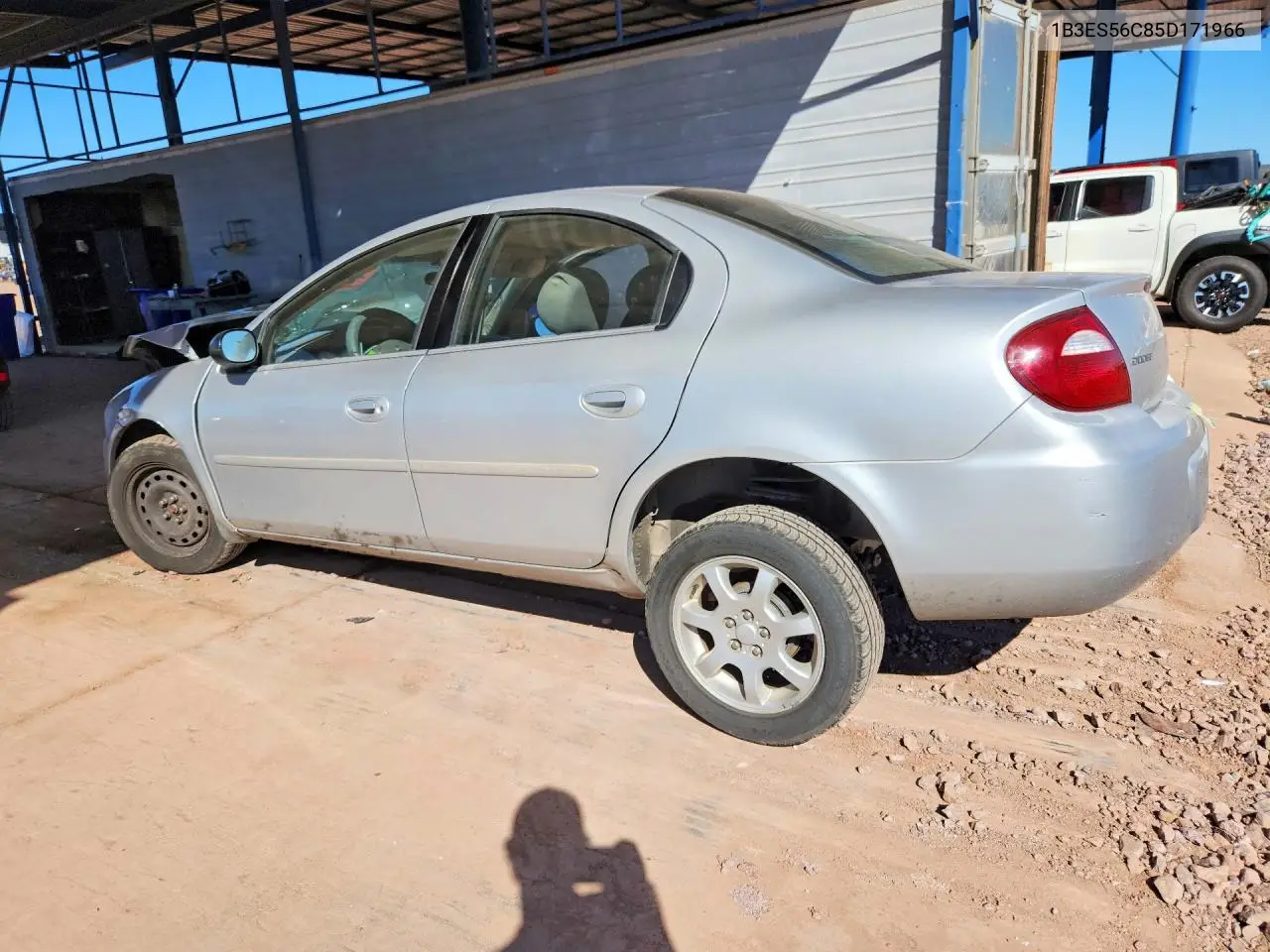 2005 DODGE NEON VIN 1B3ES56C85D171966 — фото 2